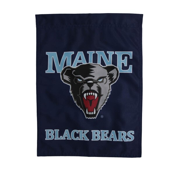 13"x18" Maine Black Bears Garden Banner